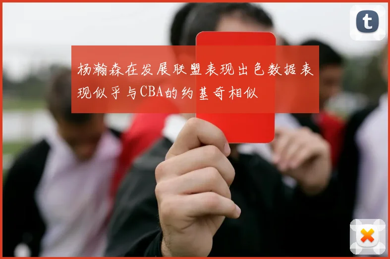 杨瀚森在发展联盟表现出色数据表现似乎与CBA的约基奇相似